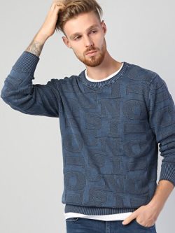 Regular Fit Erkek Lacivert Kazak