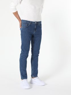 044 Karl Düz Kalıp Düşük Bel Düz Paça Erkek Jean Pantolon