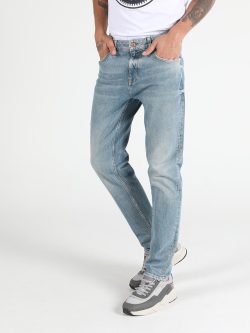 044 Karl Düşük Bel Düz Paça Straight Fit Jean Erkek Jean Pantolon