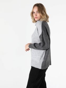 Comfort Fit Bisiklet Yaka Kadın Kazak