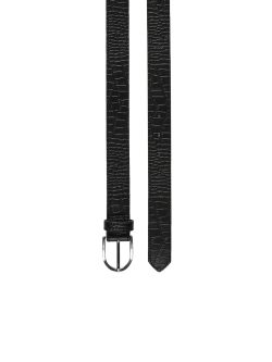 Modern Fit Siyah Kadın Kemer