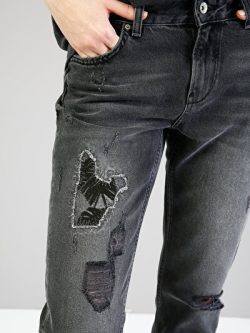 892 Alına Orta Bel Kısa Paça Slim Boyfriend Fit Kadın Jean Pantolon