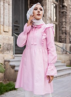 Tunik Tofisa Pudra / Beyaz