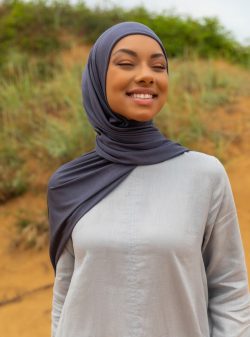 Şal Rabia Z Antrasit / Gri