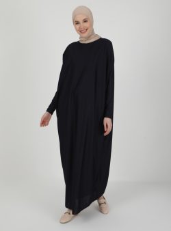 Tesettür Elbise ECESUN Lacivert