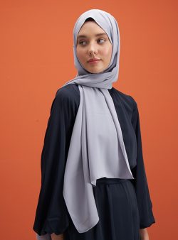 Şal MADAME POLO Gri