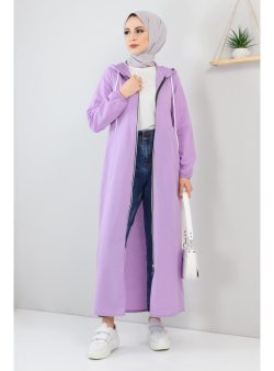 Kap / Pardesü Tesettür Dünyası Lila