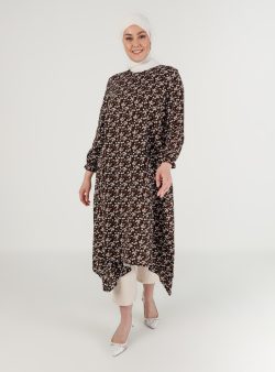 Büyük Beden Tunik ZENANE Siyah