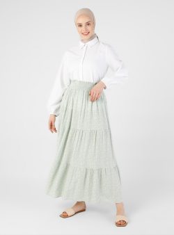 Etek Benin Su Yeşili