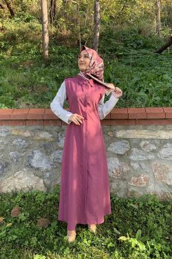 Yelek MODAPİNHAN Gül Kurusu