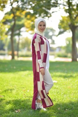 Triko Hırka MISSVALLE Çok Renkli / Vişne