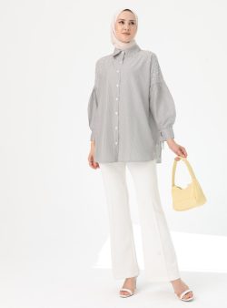 Tunik Tofisa Siyah / Beyaz