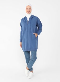Kap / Pardesü Refka Lacivert / Derin Mavi
