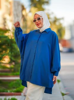 Tunik Por La Cara İndigo / Derin Mavi / Lacivert