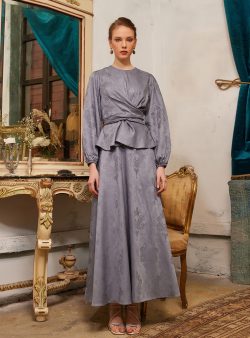 Abiye Takım Ceylan Otantik Gri