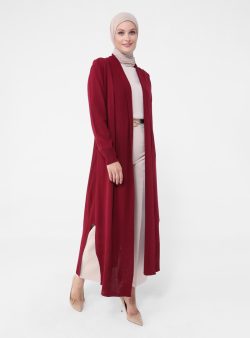 Triko Hırka Refka Kırmızı