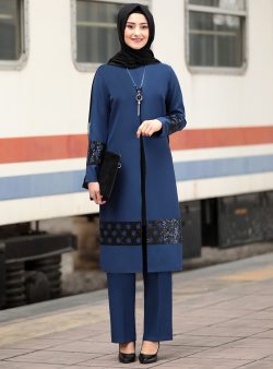 Abiye Takım Rabeysa İndigo