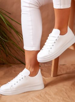 Spor Ayakkabı Ayakkabı Havuzu Beyaz