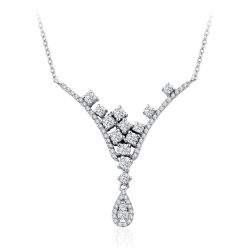 0.69 Karat Pırlanta Fantezi Kolye