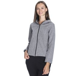 Mountrex Kadın Gri Kapüşonlu Outdoor Mont M100058-GRI