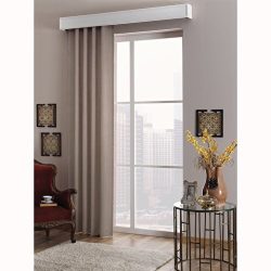 Taç Boutique Padour Hazir Fon Perde Bej