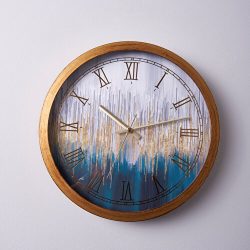 Linens Galvin Duvar Saati 29,5 Cm Çok Renkli