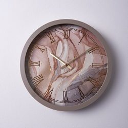 Linens Merlin Duvar Saati 29,5 Cm Çok Renkli