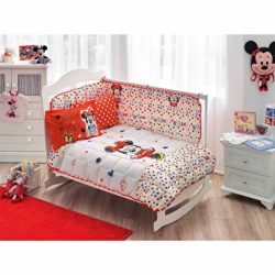Taç Disney Minnie Sketch Tek Kişilik Uyku Seti Çok Renkli