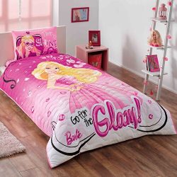 Taç Barbie Tek Kişilik Complete Set Çok Renkli