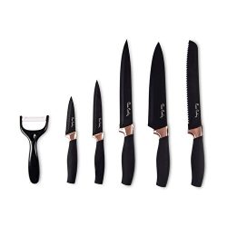 Pierre Cardin Pluto 6 Parça Biçak Seti Siyah