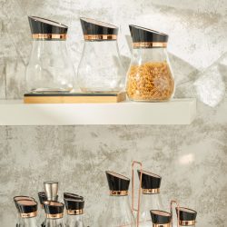 Emsan Alpha 3’lü Orta Kavanoz Seti Rosegold