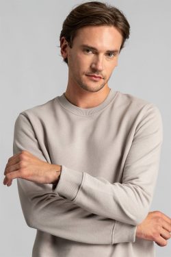 Bisiklet Yaka Basıc Unisex Sweatshirt