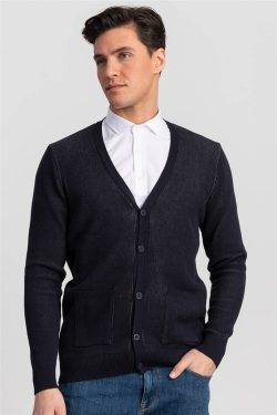 Slim Fit Erkek Hırka