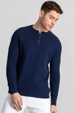 Slim Fit Üç Düğmeli Yaka Kareli