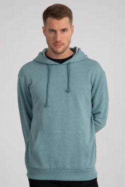 Kapüşonlu Basıc Unisex Sweatshirt