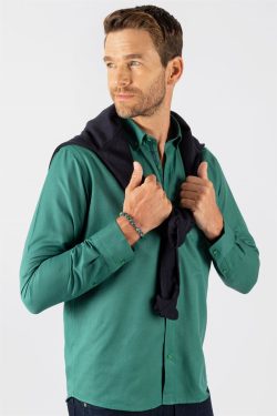 Klasik Fit Rahat Kesim Poplin Oxford Erkek Gömlek