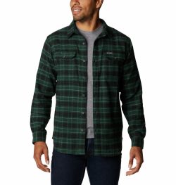 Flare Gun Utility Erkek Uzun Kollu Gömlek Yeşil