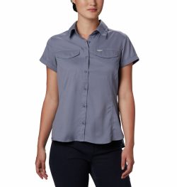 Silver Ridge Lite Kısa Kolu Kadın Gömlek Mor