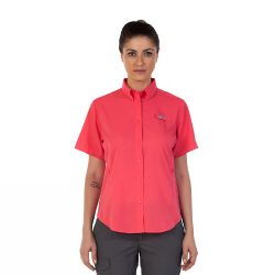 Tamiami II Kadın Kısa Kollu Gömlek Kırmızı