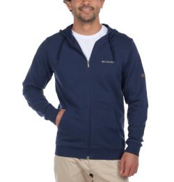 CSC M FZ Hooded Erkek Sweatshirt Mavi