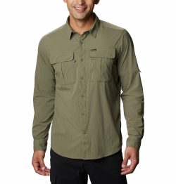 Newton Ridge Erkek Uzun Kollu Gömlek Yeşil