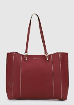 Bordo Kadin Omuz Çantasi