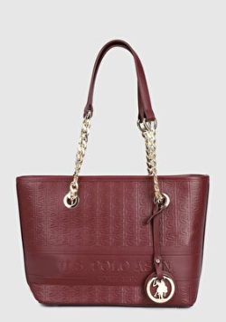 Bordo Kadin Omuz Çantasi