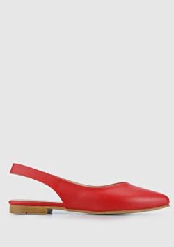 Kirmizi Kadin Ayakkabi