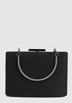 Siyah Kadin Abiye Çanta