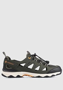 Haki Erkek Düz Sandalet