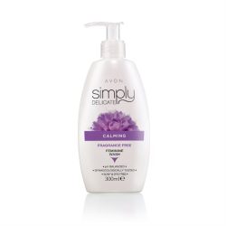 Avon Simply Delicate Calming Hijyenik Bölge Temizleyici / Kokusuz 300 ml