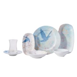 Korkmaz Doğa Collection 26 Parça Kahvaltı Takımı