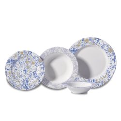 Korkmaz Natura Collection 24 Parça Yuvarlak Yemek Takımı