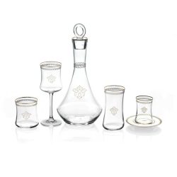 Korkmaz Hasbahçe Kumru 31 Parça Bardak Seti